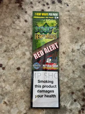 Jays Hemp Wrap in Red Alert