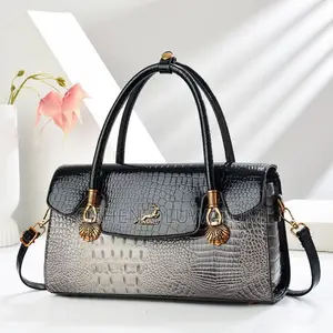 XINSHILU Luxury Crocodile Leather Women’s Handbag