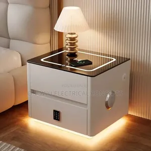 Modern Simple Wireless Charging Italian Suspension Smart Bedside Table
