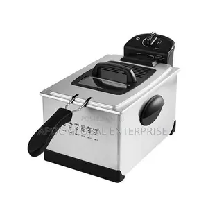 George Home Compact 5L Stainless Steel Deep Fryer