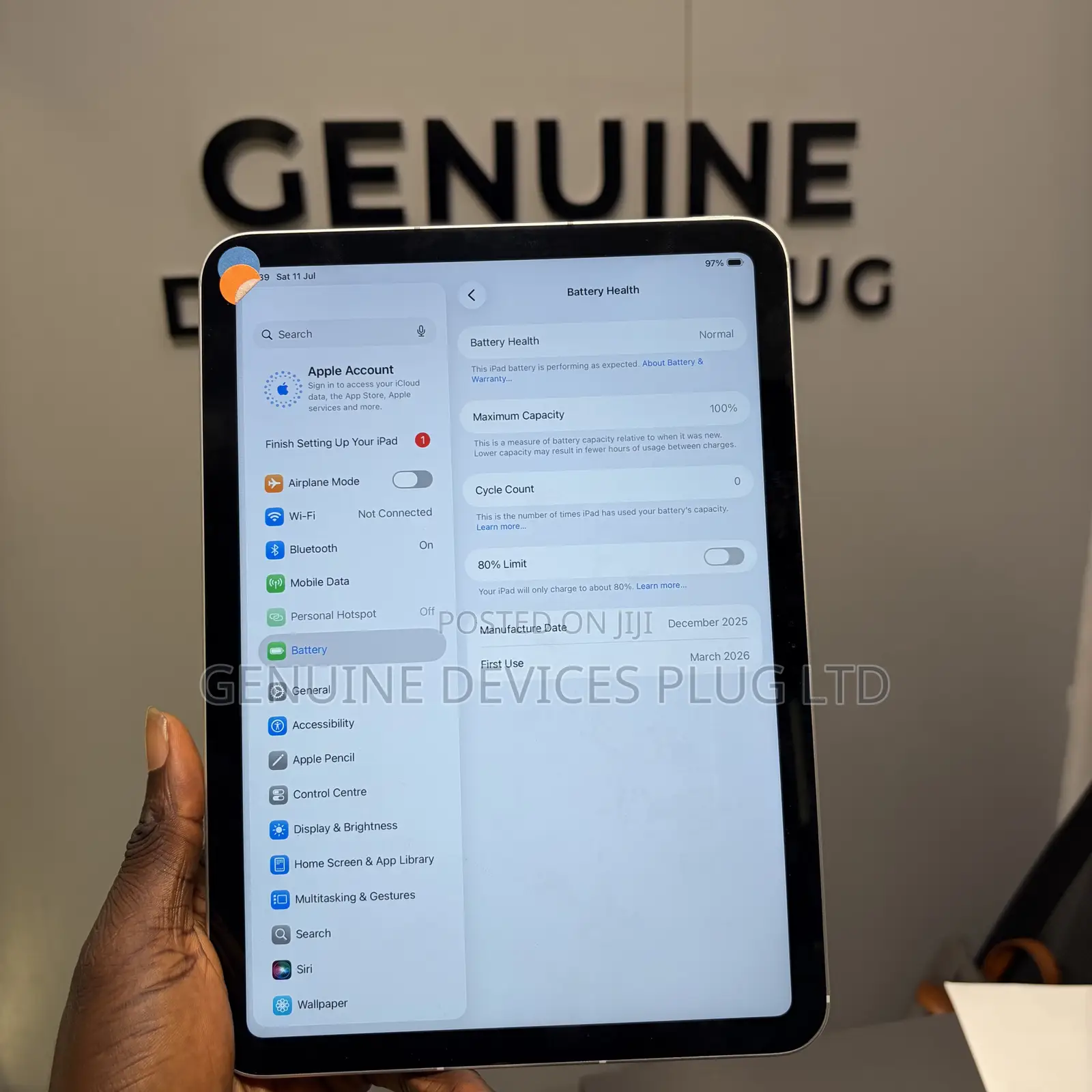 Apple iPad (2025) 128 GB Silver