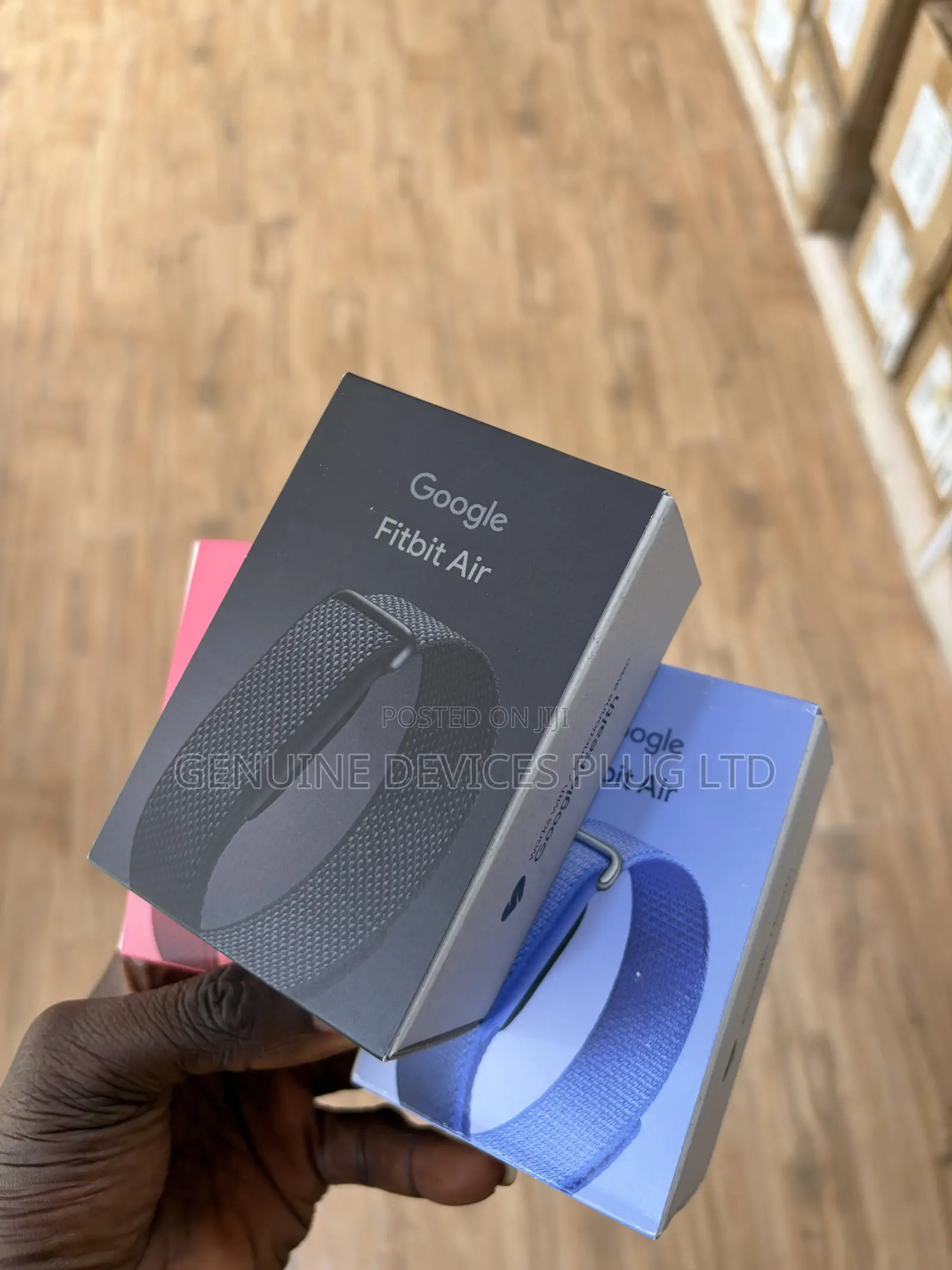 Fitbit Air Screenless Activity Tracker - Obsidian - Black