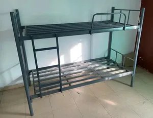 Bedroom Bunk Bed 6 by 3 Feet (Grey Colour)