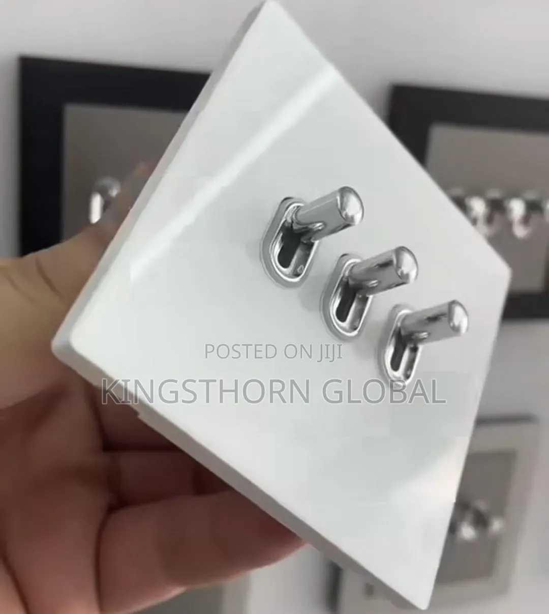 Luxury Glass Switch Socket Panel