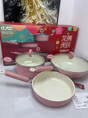 3-in-1 Ceramic Non-Stick Cookware Set