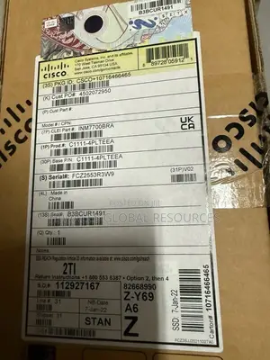 C1111-4plteea, Cisco ISR 1100 Router, Dual GE/LTE Advanced/SMS GPS