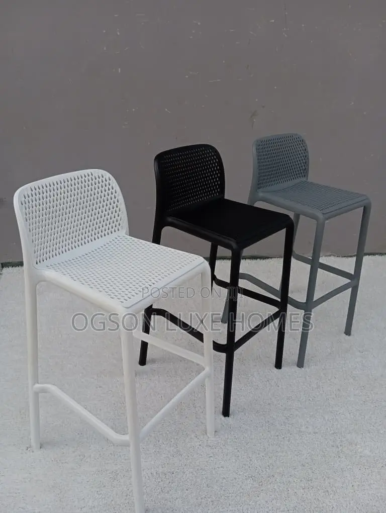 A Strong Plastic Bar Stool