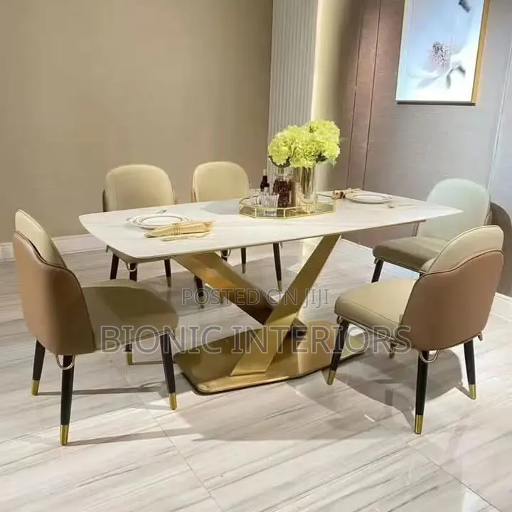 Executive Modern Dining Table Set