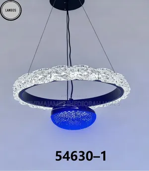 Luxury LED Aisle Light Acrylic Black White Gold Pendant Lamp for Bedro