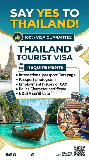 Thailand Tourist Visa (100% Visa Guarantee