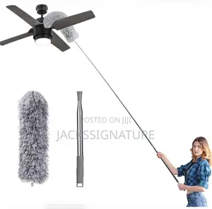 2.9m Expandable Microfiber Duster With 2 Washable Duster Head