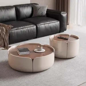 Nesting Coffee Table Set – Smart Space-Saving Luxury