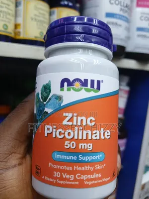 Now Zinc Picolinate 50mg X 30 Capsules