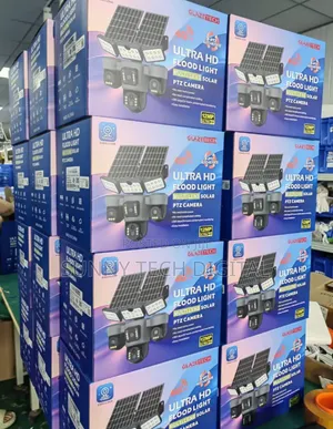 4lens Ubox Flood Light Solar PTZ Camera