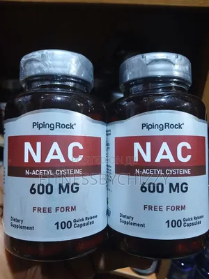 PipingRock N-Acetyl Cysteine NAC 600mg X 100 Capsules