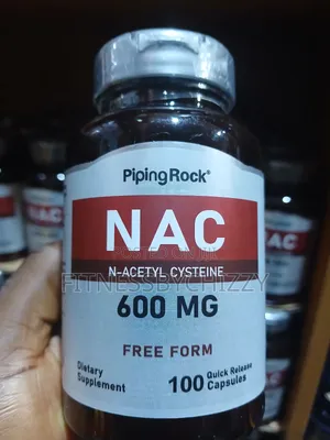 PipingRock N-Acetyl Cysteine NAC 600mg X 100 Capsules