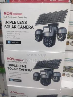 3lens 4g Ubox Solar PTZ Camera