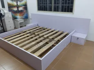 6x6 Bed With Side Drawers