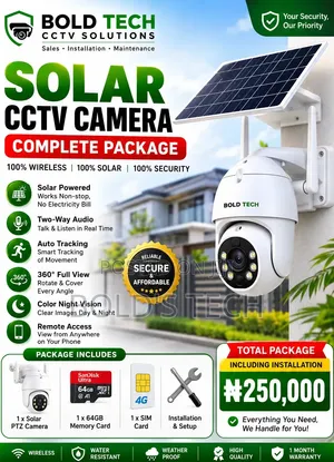 CCTV Cameras Installation (Solar,IP and Normal CCTV Cams Installation)