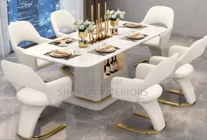 ​The Ethereal Gold Dining Set