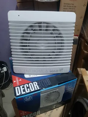 S P DECOR 300 Axial Extractor Fan 6 Inches (150mm) Premium Ventilator