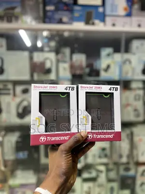 Transcend Storejet 25m3 4tb Rugged Portable Hard Drive