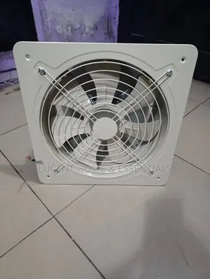 16-Inch Square Metal Exhaust Fan for Kitchen, Warehouse Factory
