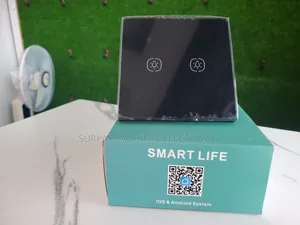 2gang Smart Switch Black and White