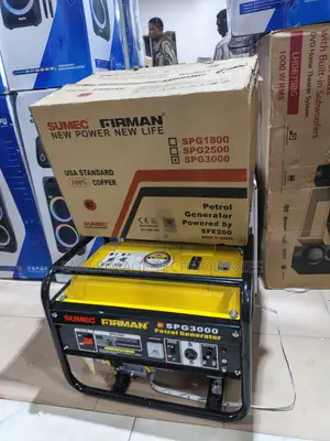 Firman Generator SPG3000 for Reliable Overnight Power