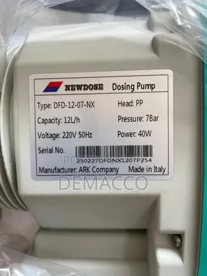 Newdose Pump Dosing