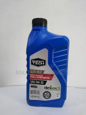 Super Tech 5w-30 High Mileage Full Synthetic Motor Oil 1L