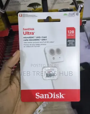 Original Sandisk Ultra 128gb Microsdxc Uhs-I Memory Card - New