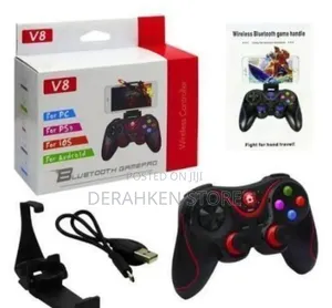 Bluetooth Mobile Game Pad. Wireless Game Controller.
