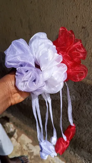 Tulip Organza Scrunchies