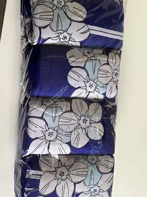 7/7 Bedsheets and 4 Padded Pillow Case