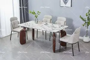 Brand New Imported Dining Marble Set With 4 Chairs