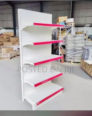 Commercial Single-Sided Supermarket Shelf