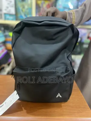Black Casual Backpack