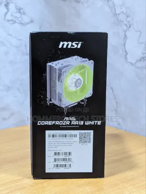 Msi Aa13 White Cpu Cooling Fan