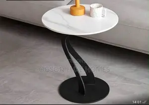Quality Side Table With Marble Top