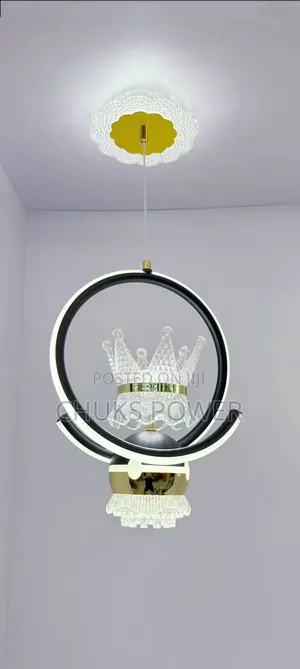 Generic Modern LED Crown Chandelier