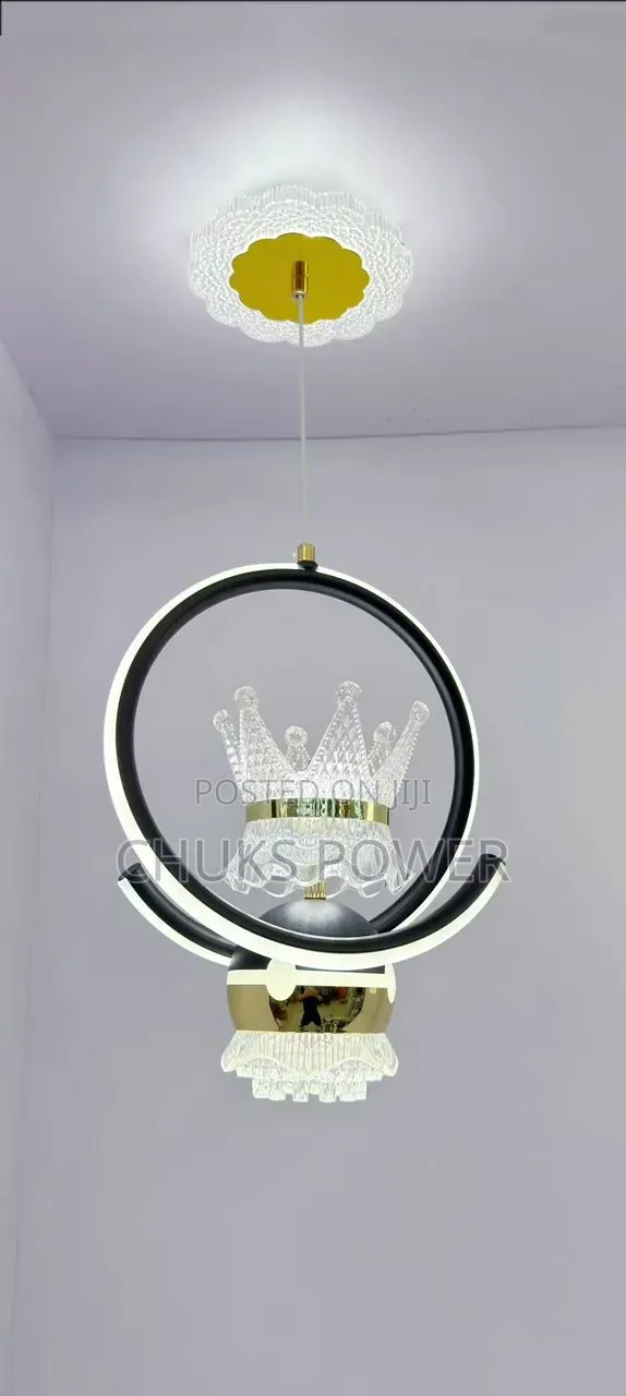 Generic Modern LED Crown Chandelier