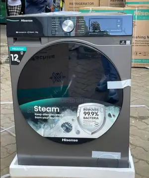 Hisense 12kg Smart Inverter Front Load Washing Machine Now Available