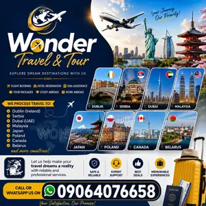 Legit Travel Agent Available