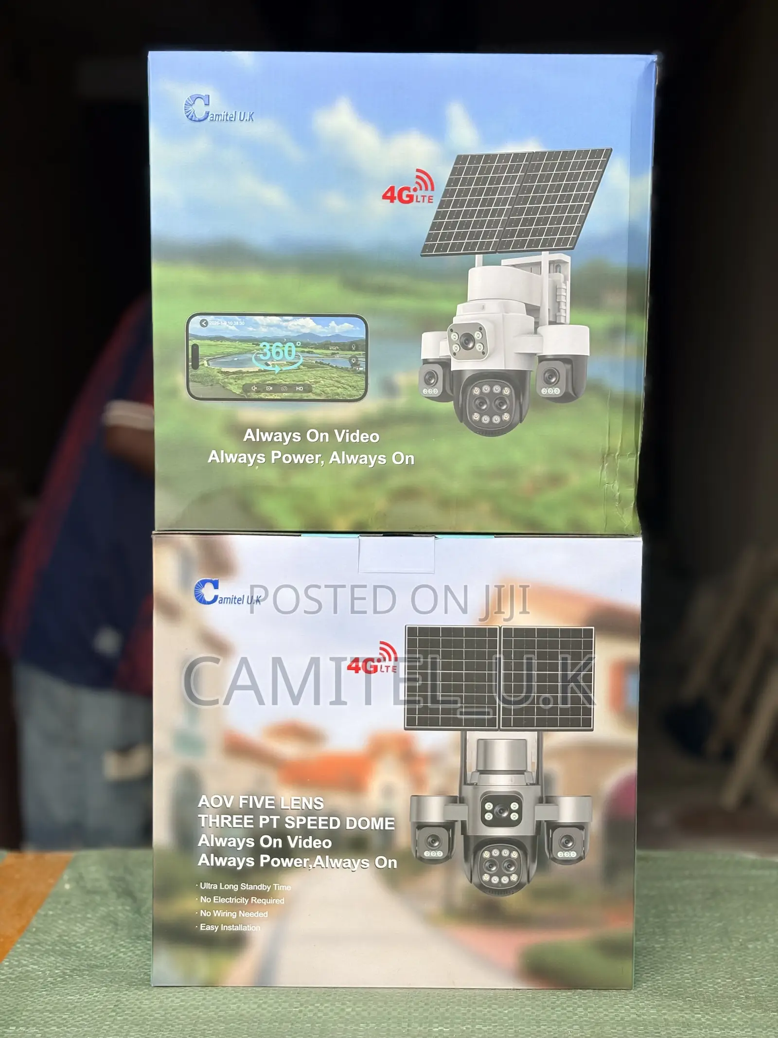 Hi-Easy AOV 5-Lens Double Panel Solar Camera