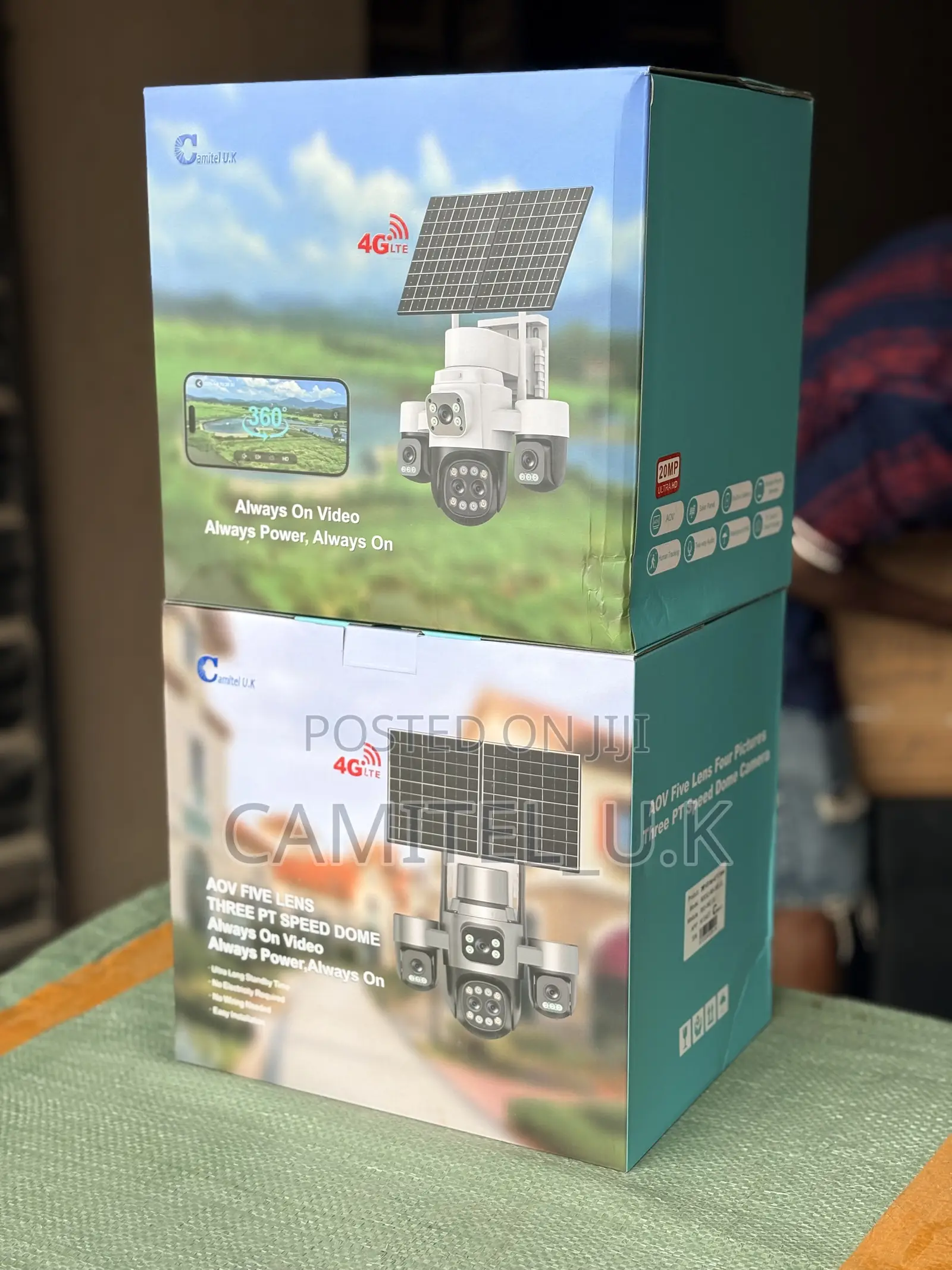 Hi-Easy AOV 5-Lens Double Panel Solar Camera