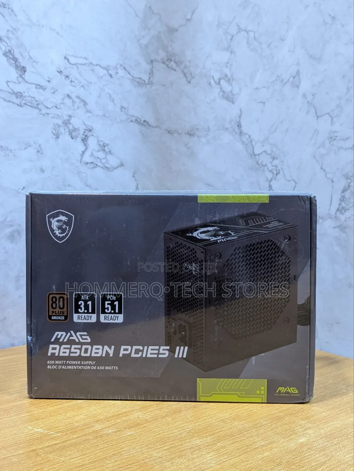 MSI MAG A650BN 650 Watts Power Supply