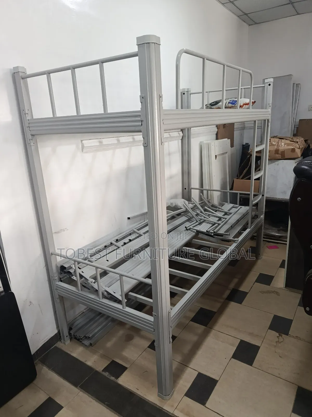 Double 6 by 3 Metallic Bed Frame