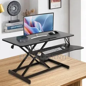 Desk Converter Height Adjustable Sit to Stand Riser