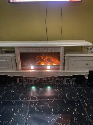 80inch Fire Place TV Console With Inbuilt Sound Bar